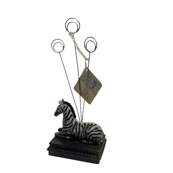 Chestnut Lane Zebra Photo Display Stand! Unused - Picture 1 of 10